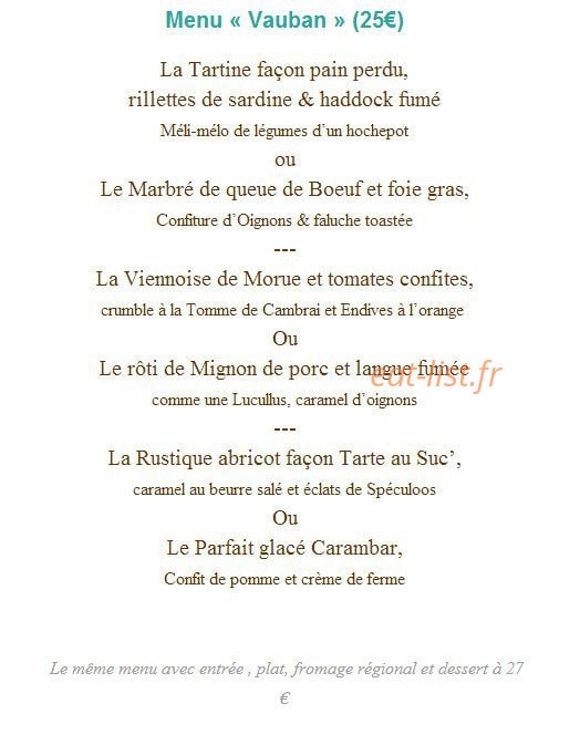 Le Kursaal — carte page 4