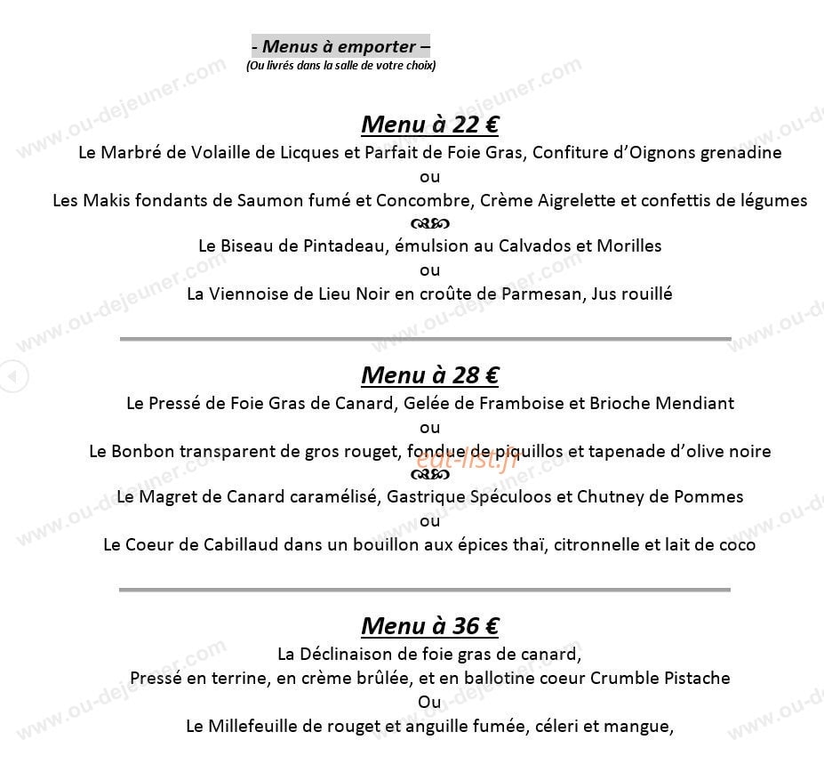 Le Kursaal — carte page 9