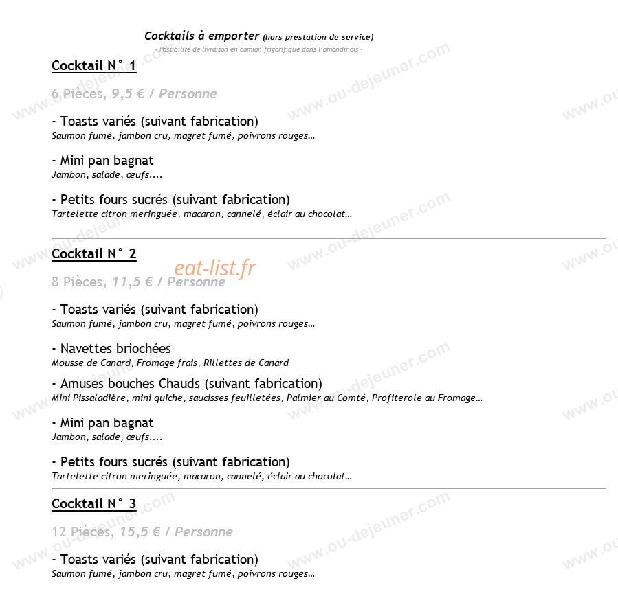 Le Kursaal — carte page 11