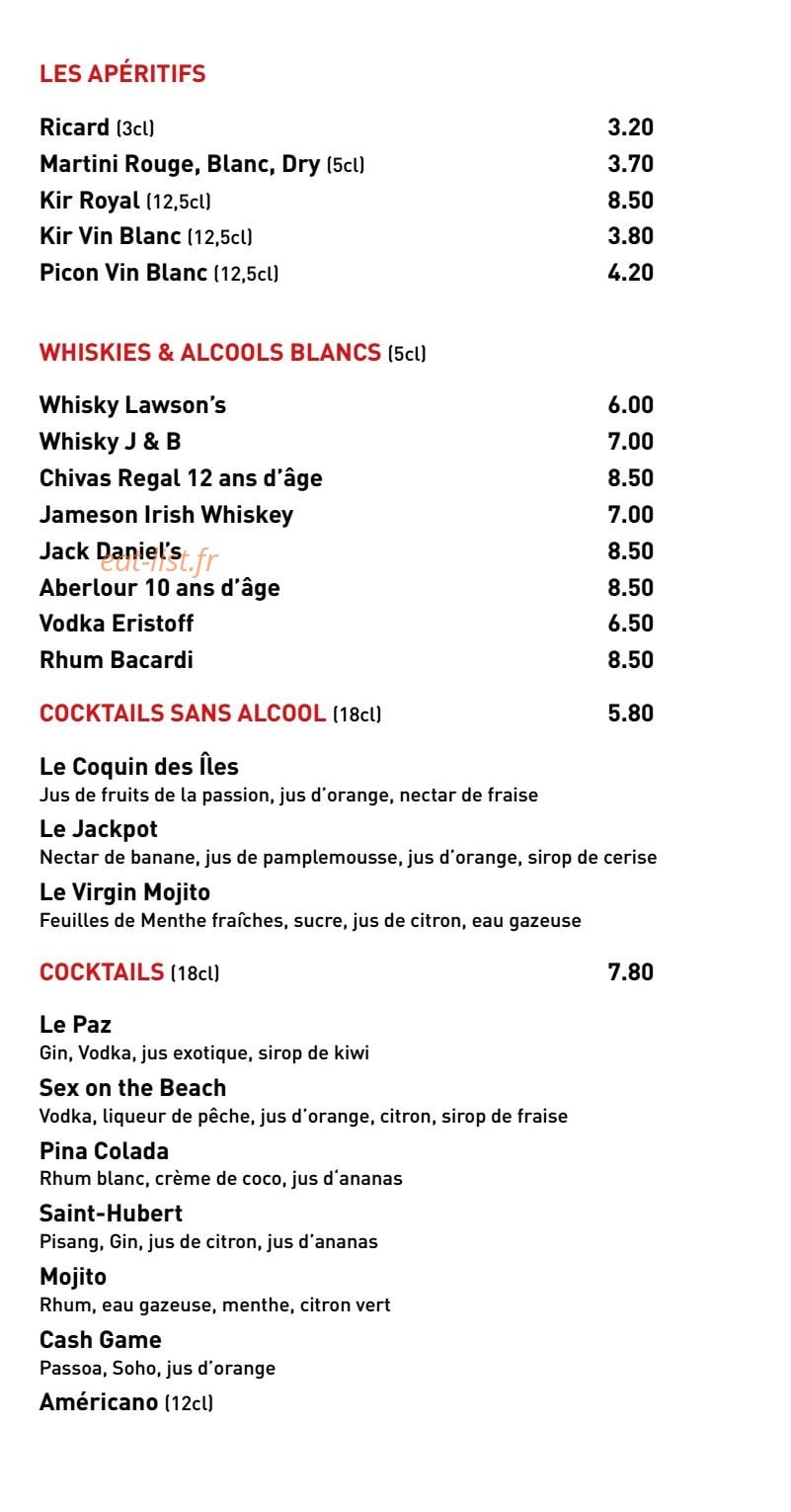 Pasino — carte page 6