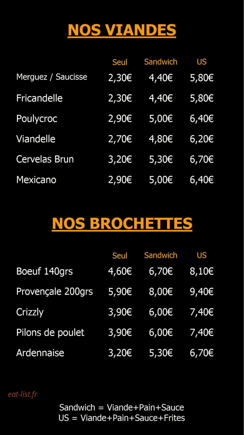 Fritas'tique — carte page 4