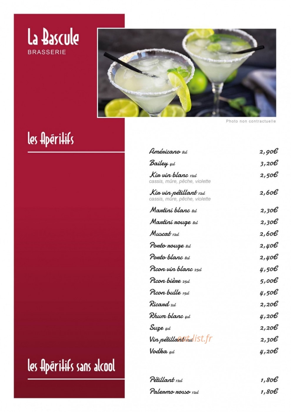 La Bascule — carte page 11