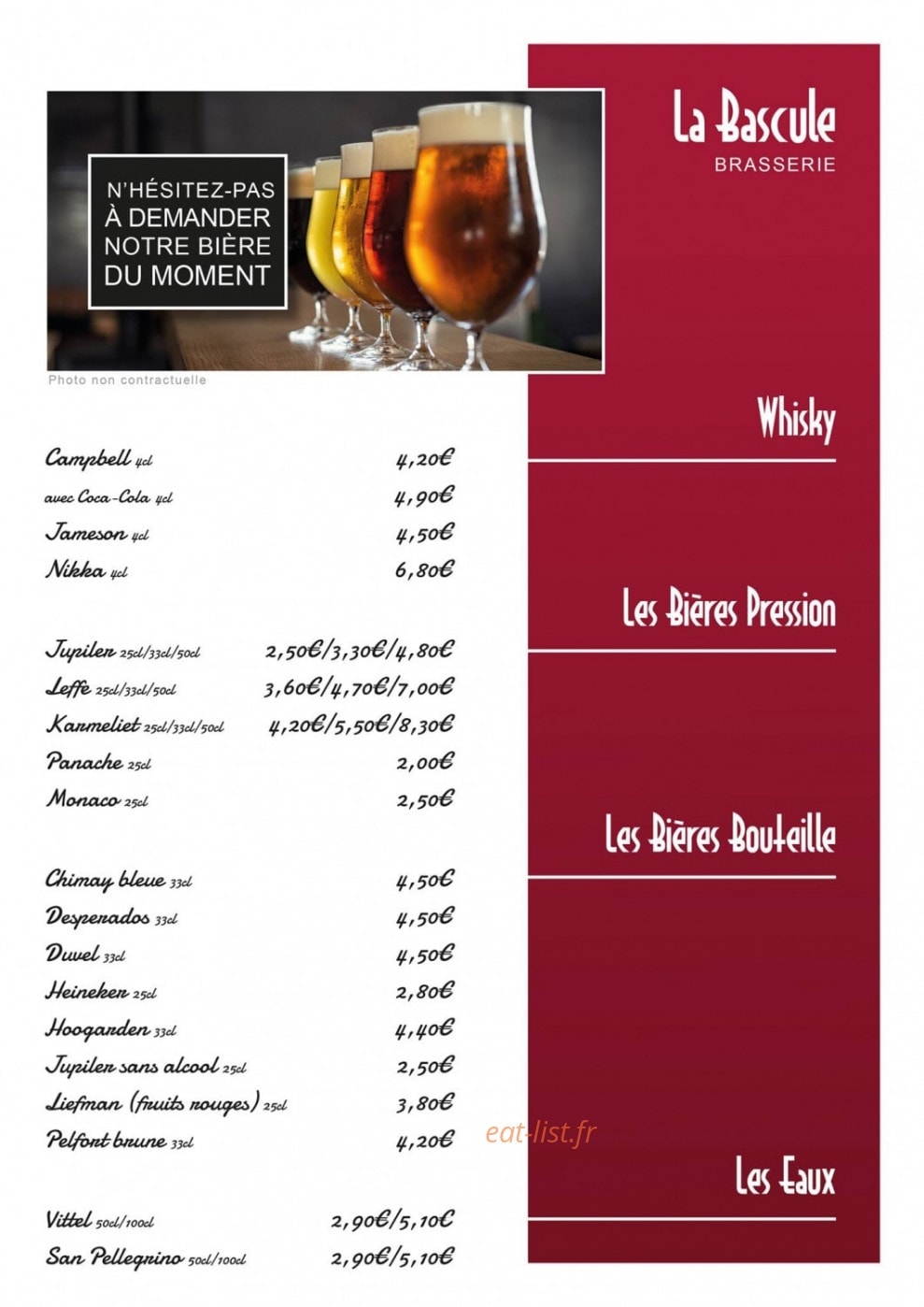 La Bascule — carte page 10
