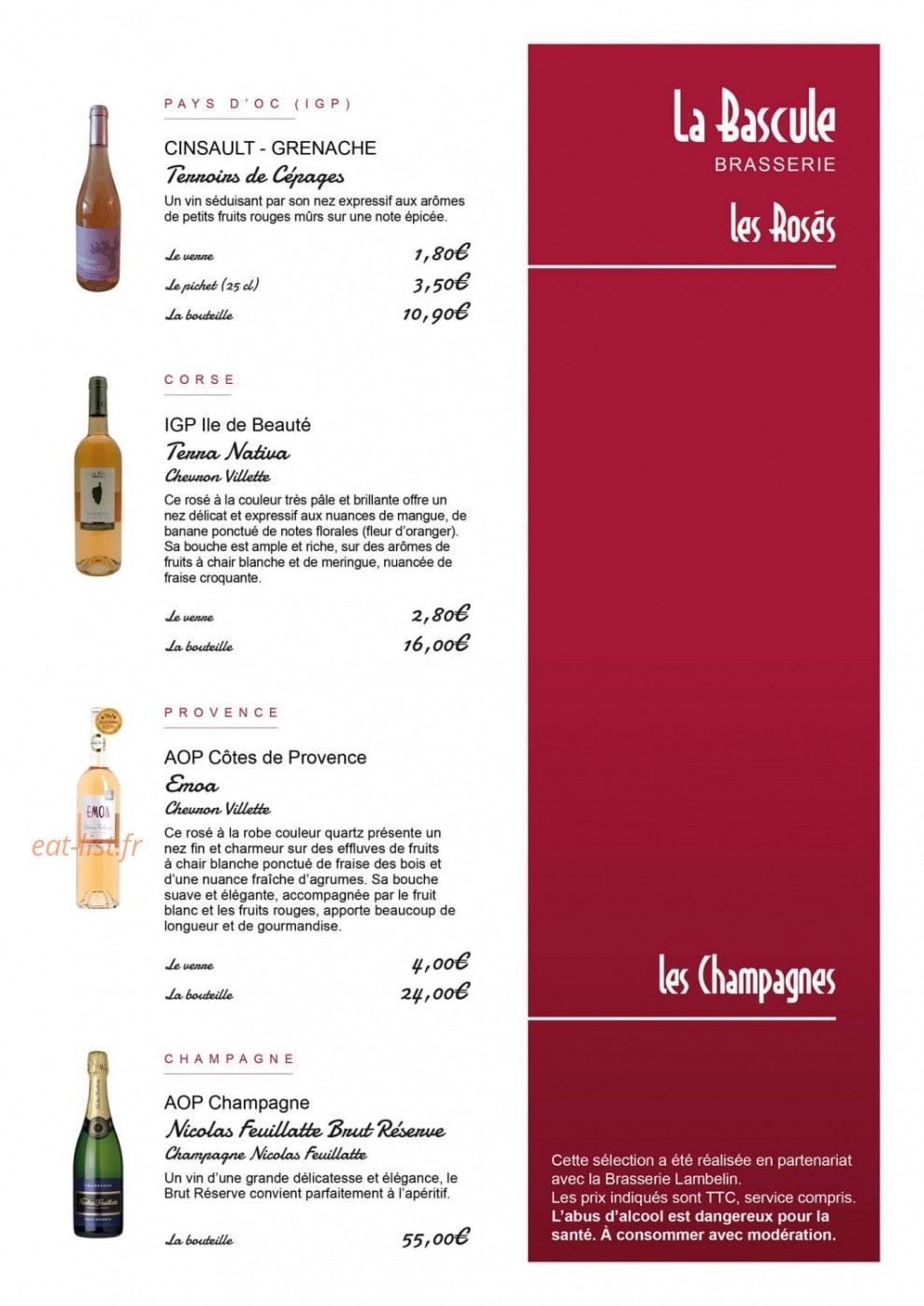 La Bascule — carte page 8