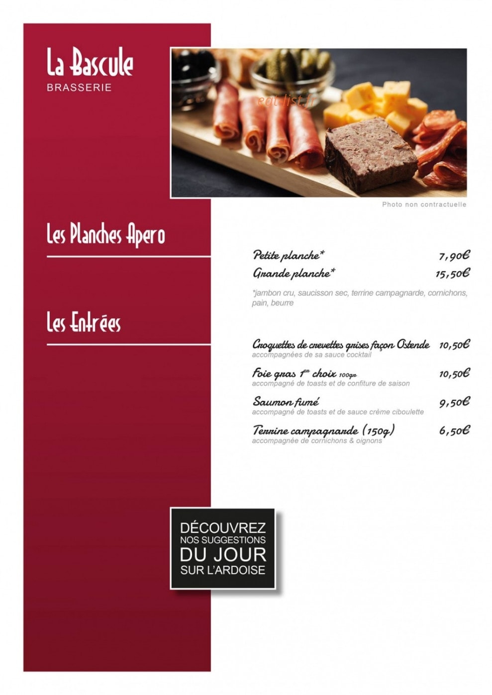 La Bascule — carte page 1