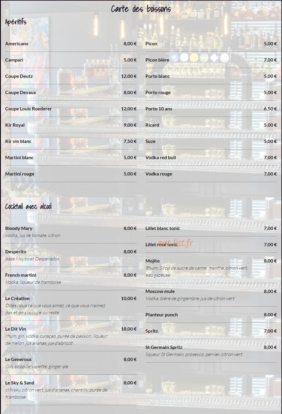 Ô Dit Vin — carte page 3