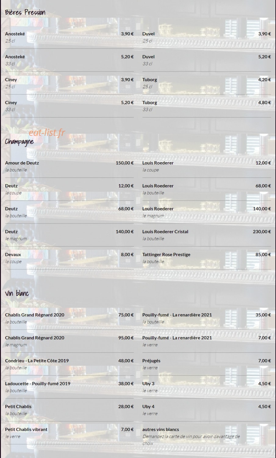 Ô Dit Vin — carte page 7