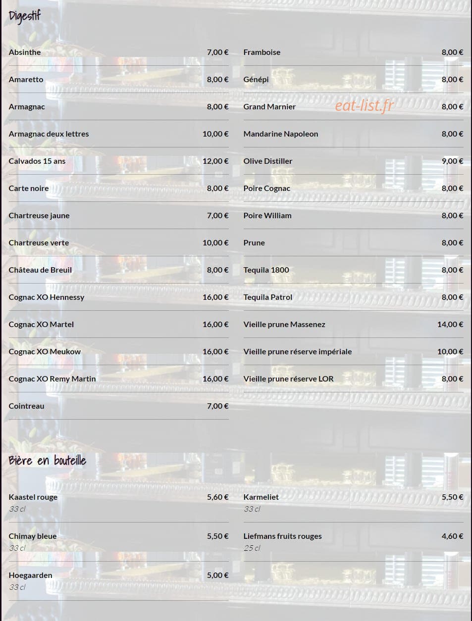 Ô Dit Vin — carte page 6