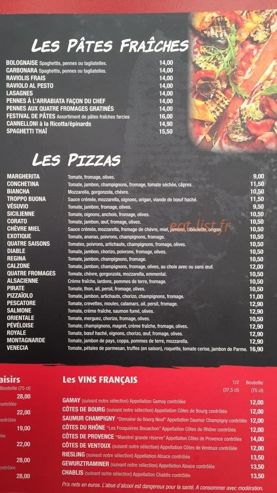 La Pévèle Da Lorenzo — carte page 3