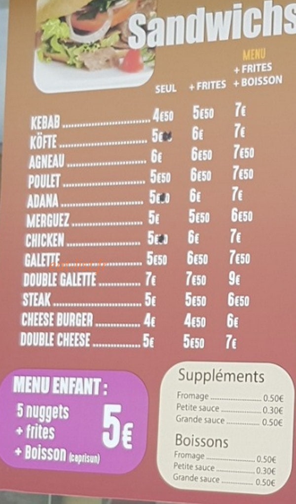 Grill Antalya — carte page 2