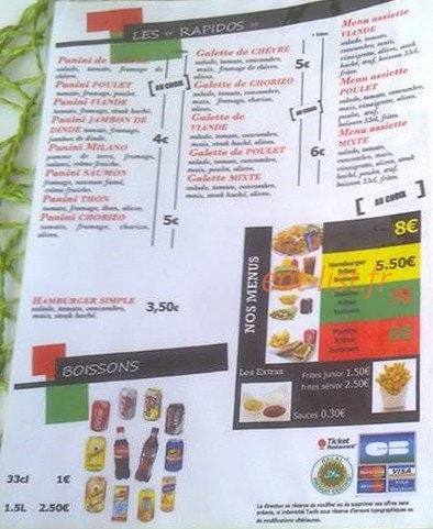 L'Italiano — carte page 2