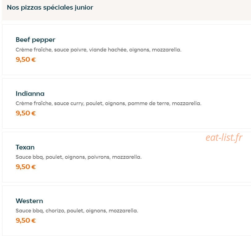 Pizza & Co — carte page 13