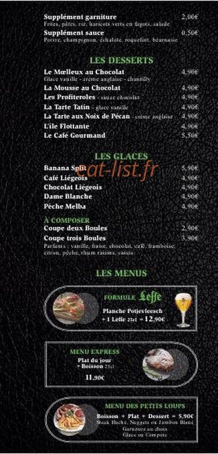 Le Corner — carte page 6