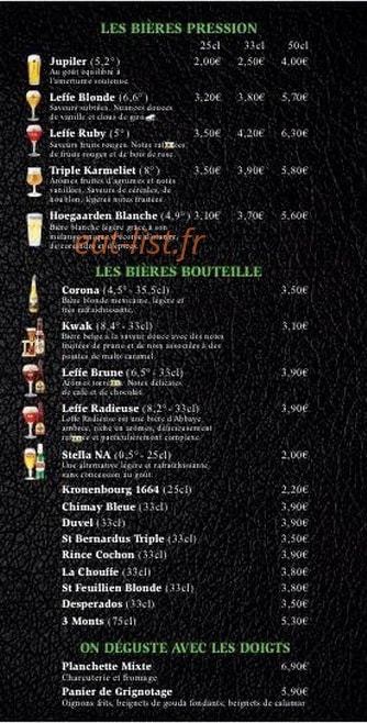 Le Corner — carte page 5