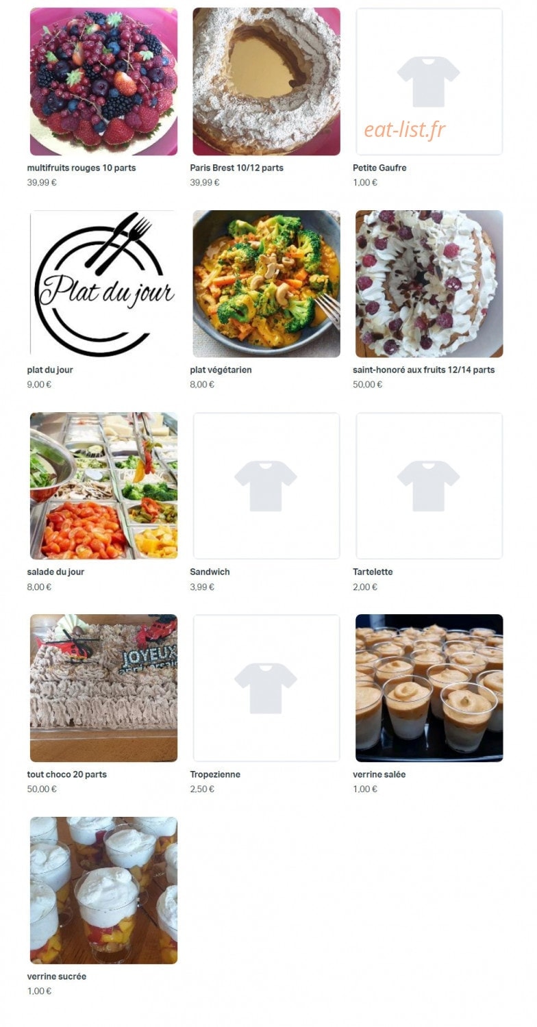 Le zen'eat — carte page 3