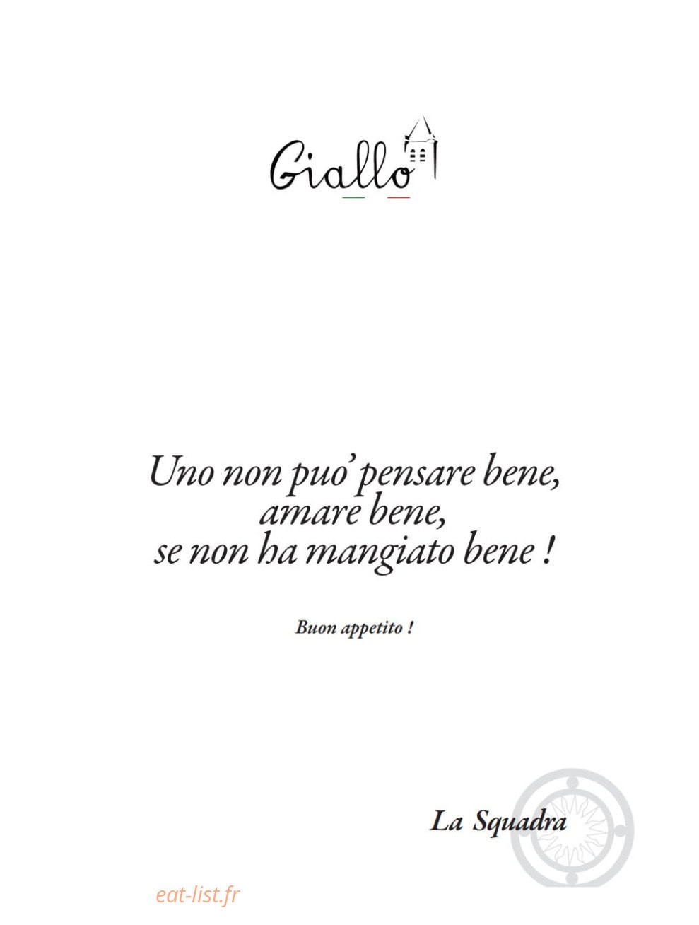 Giallo — carte page 1