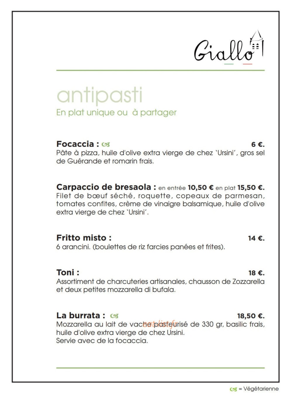 Giallo — carte page 2