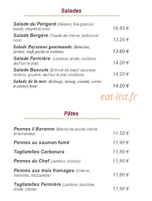 La Bascule — carte page 2