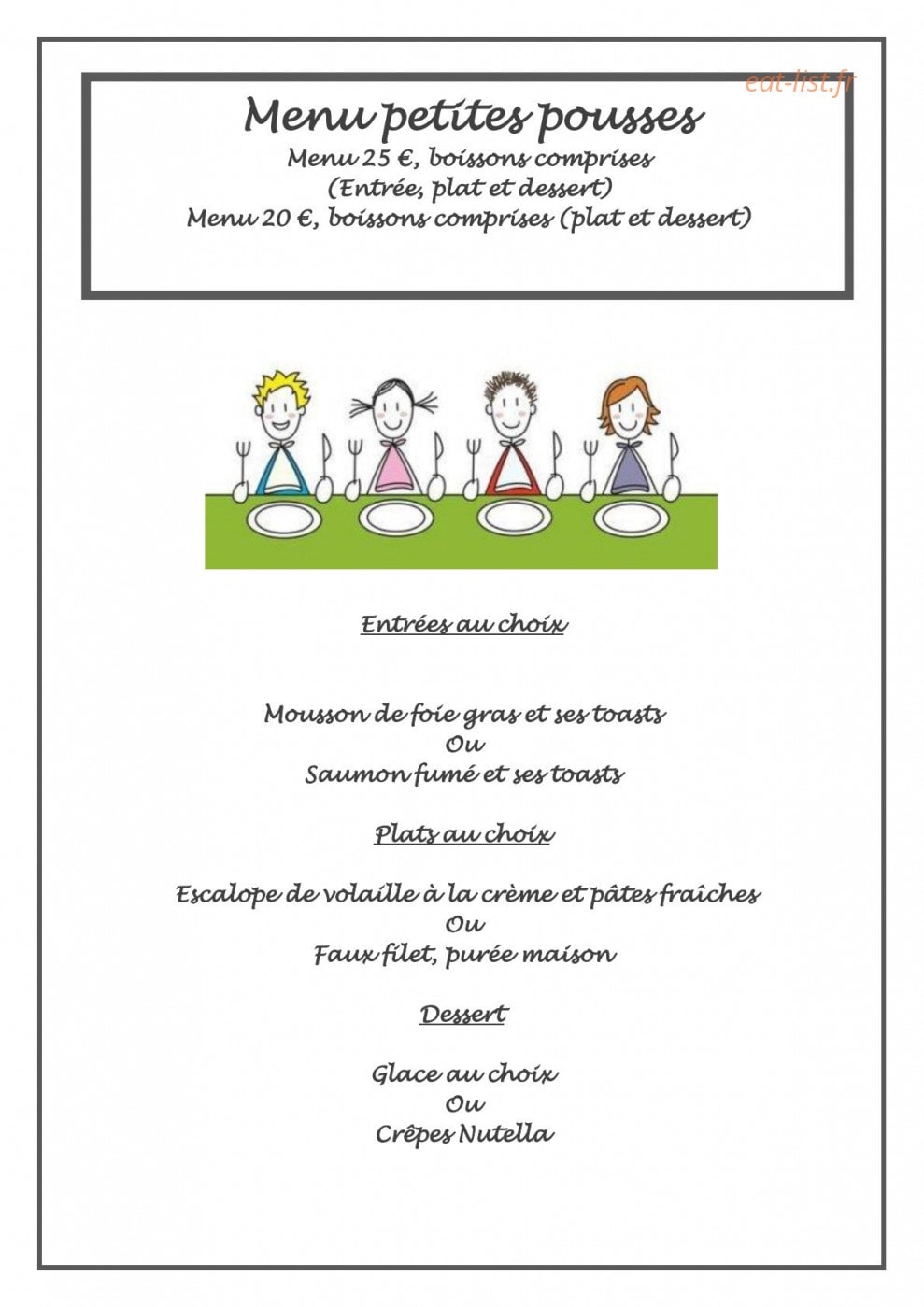 La Gentilhommière — carte page 4