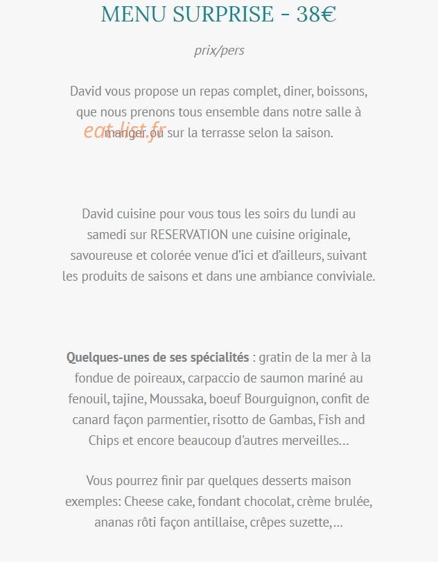 Le Moulin D'artres — carte page 1
