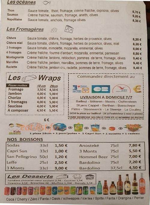 Pizza Nostra — carte page 2