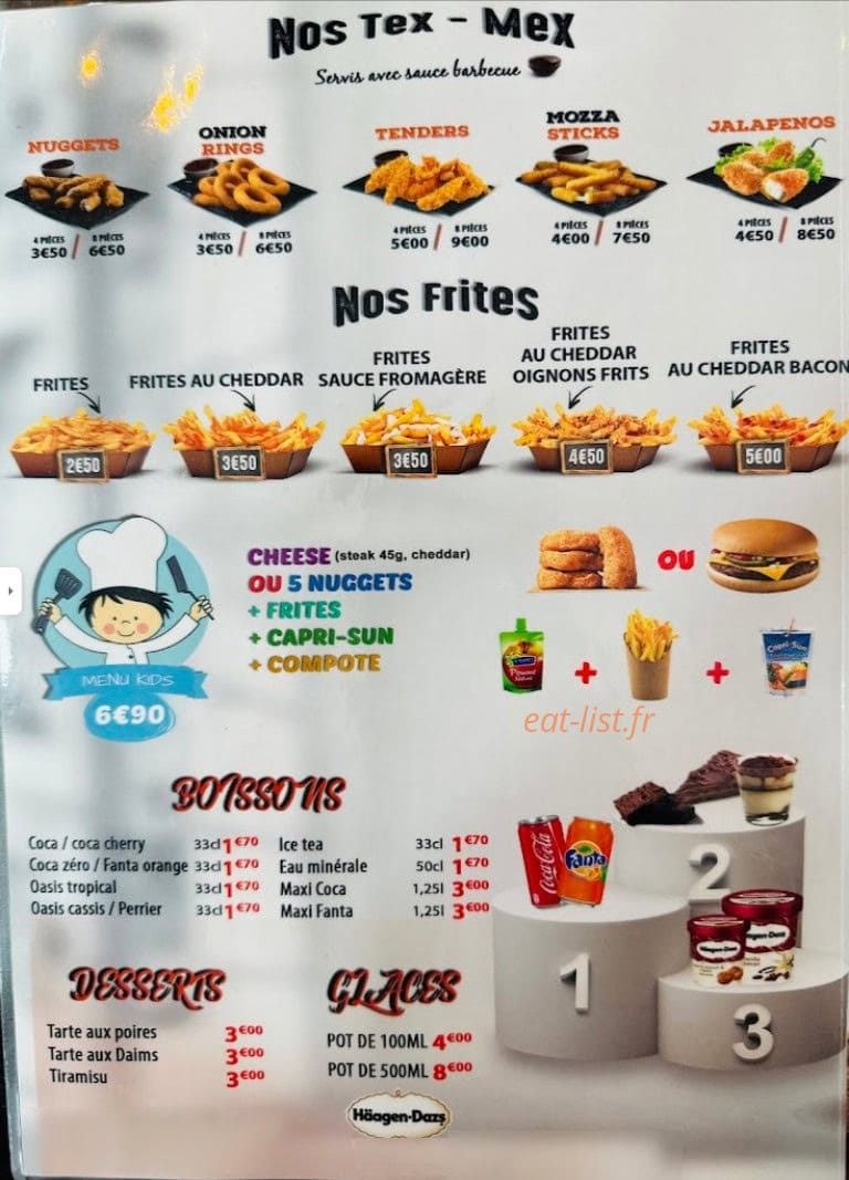Planet food — carte page 4
