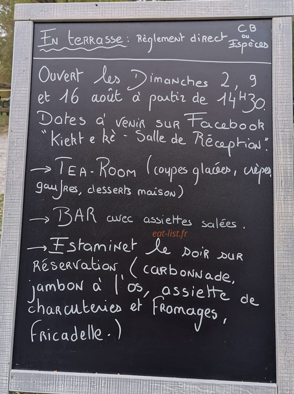 Kiekt e kè — carte page 1