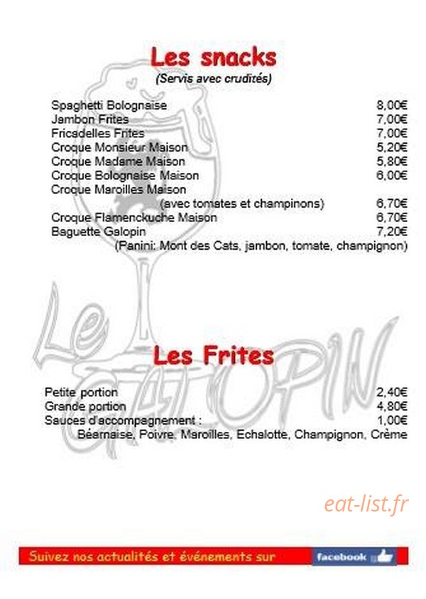 Le Petit Saint Georges — carte page 3