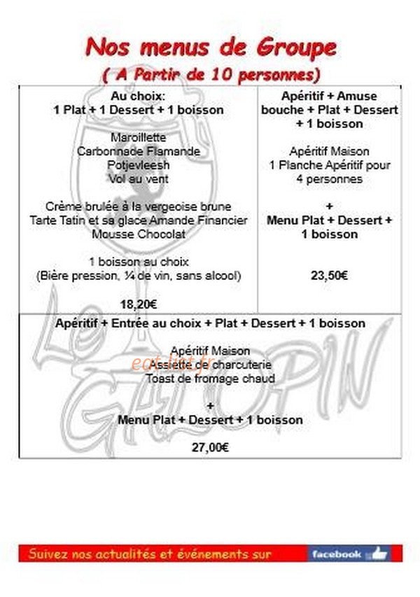 Le Petit Saint Georges — carte page 4