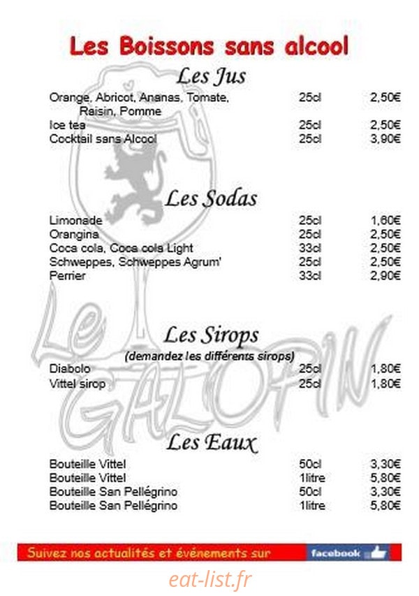 Le Petit Saint Georges — carte page 8