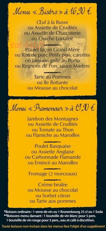 Café Français — carte page 5