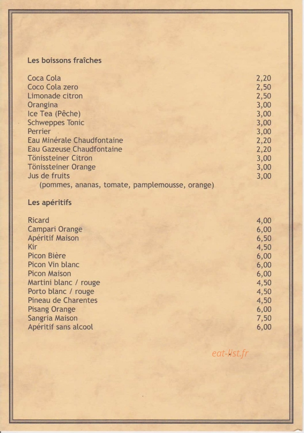 Etang des Trois Fontaines — carte page 2