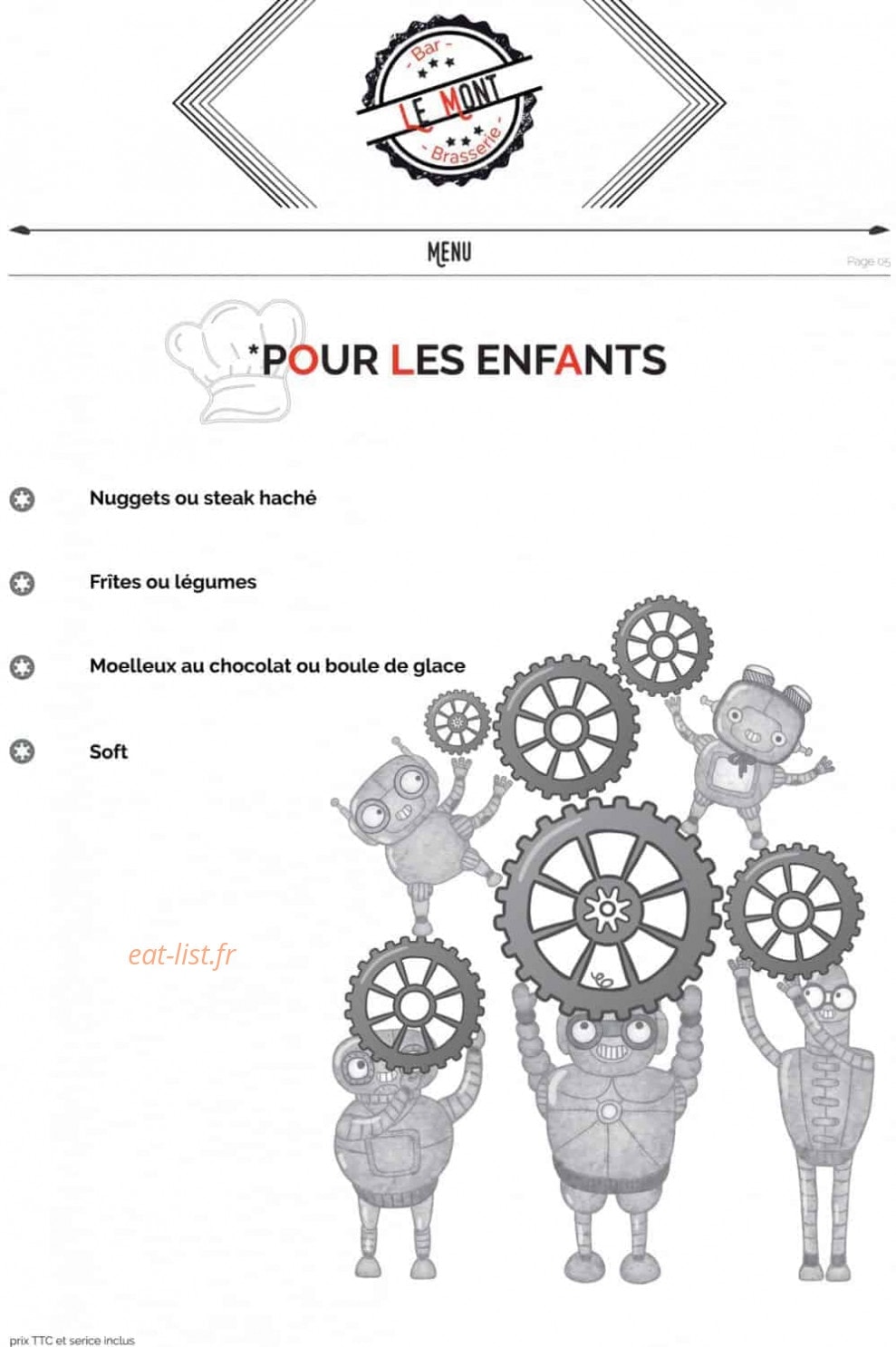 Le Mont — carte page 6