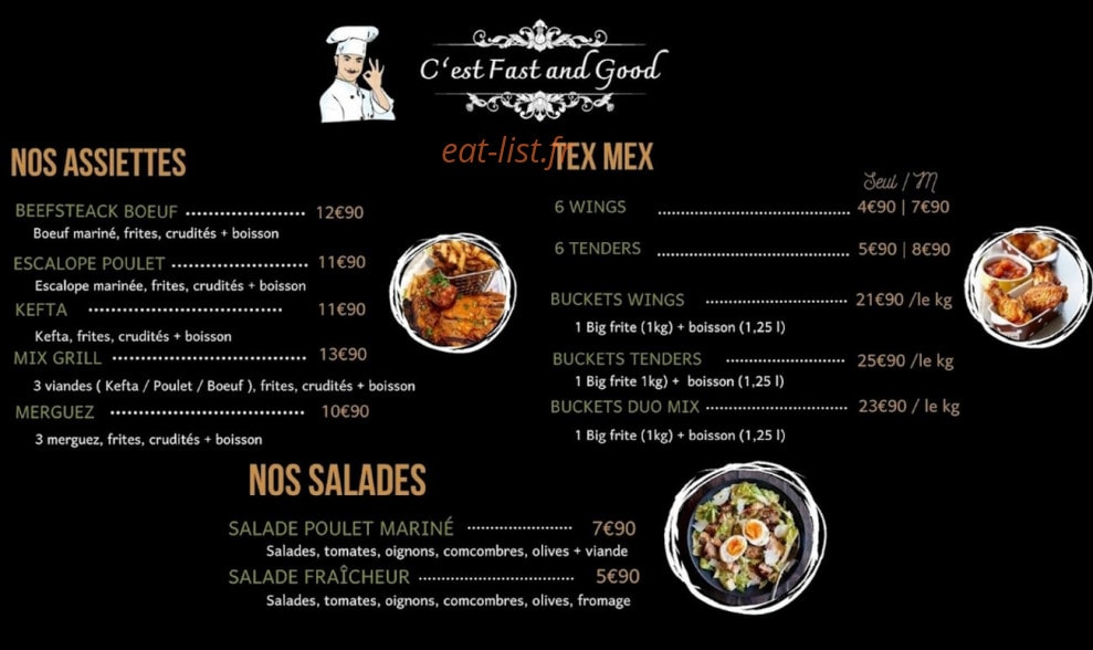 L'atelier Food — carte page 3