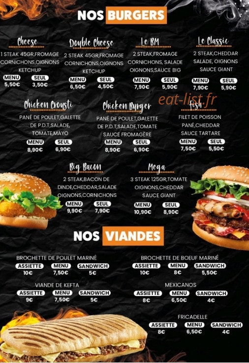 La casa del food — carte page 3