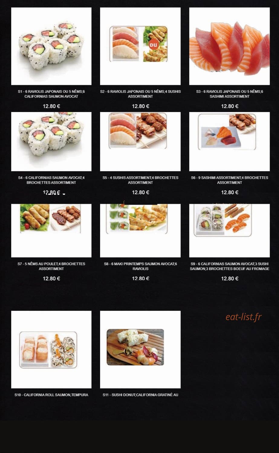 Maître sush’ti — carte page 1