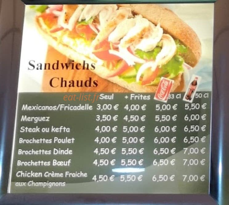 Select tacos — carte page 1