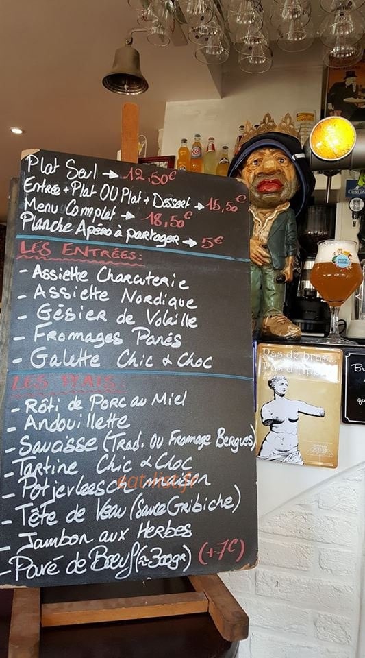 Ô Chic & Chôc — carte page 1