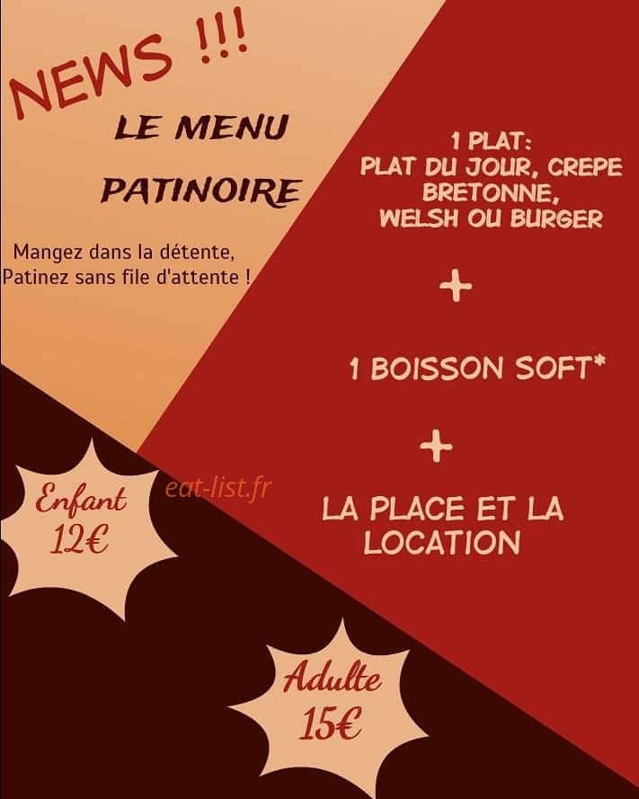 Brasserie de la patinoire — carte page 2