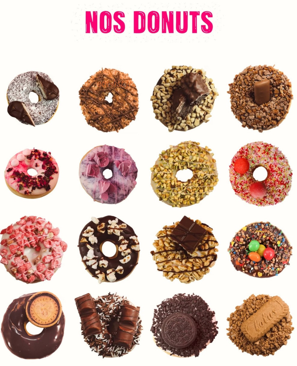 Donuts & Donuts — carte page 1