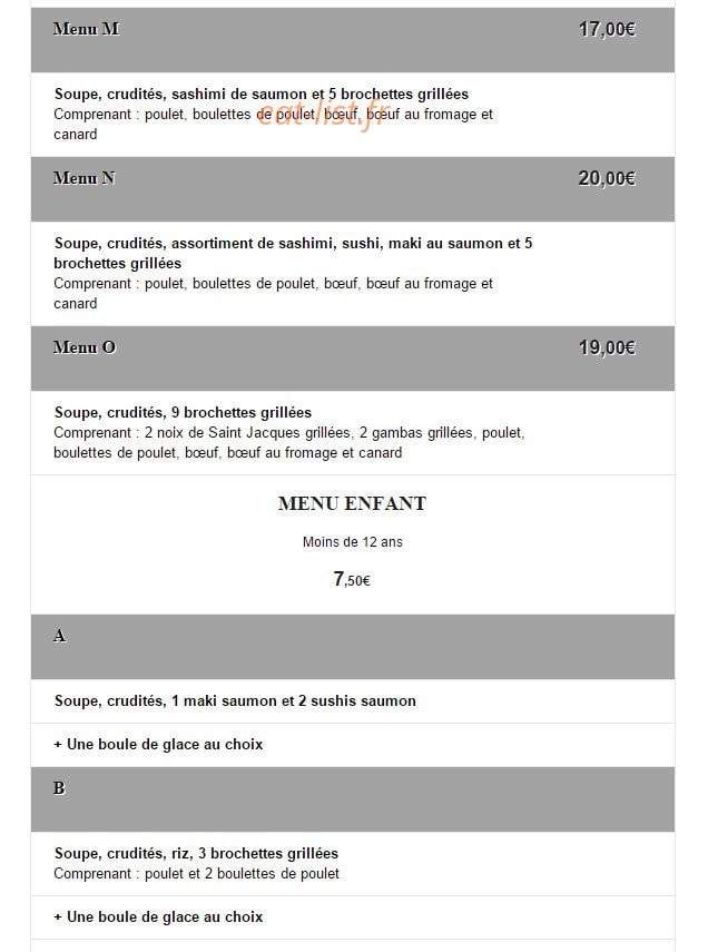 Ginza — carte page 3