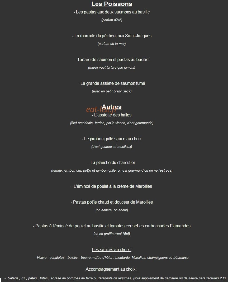 L' Amiral — carte page 3