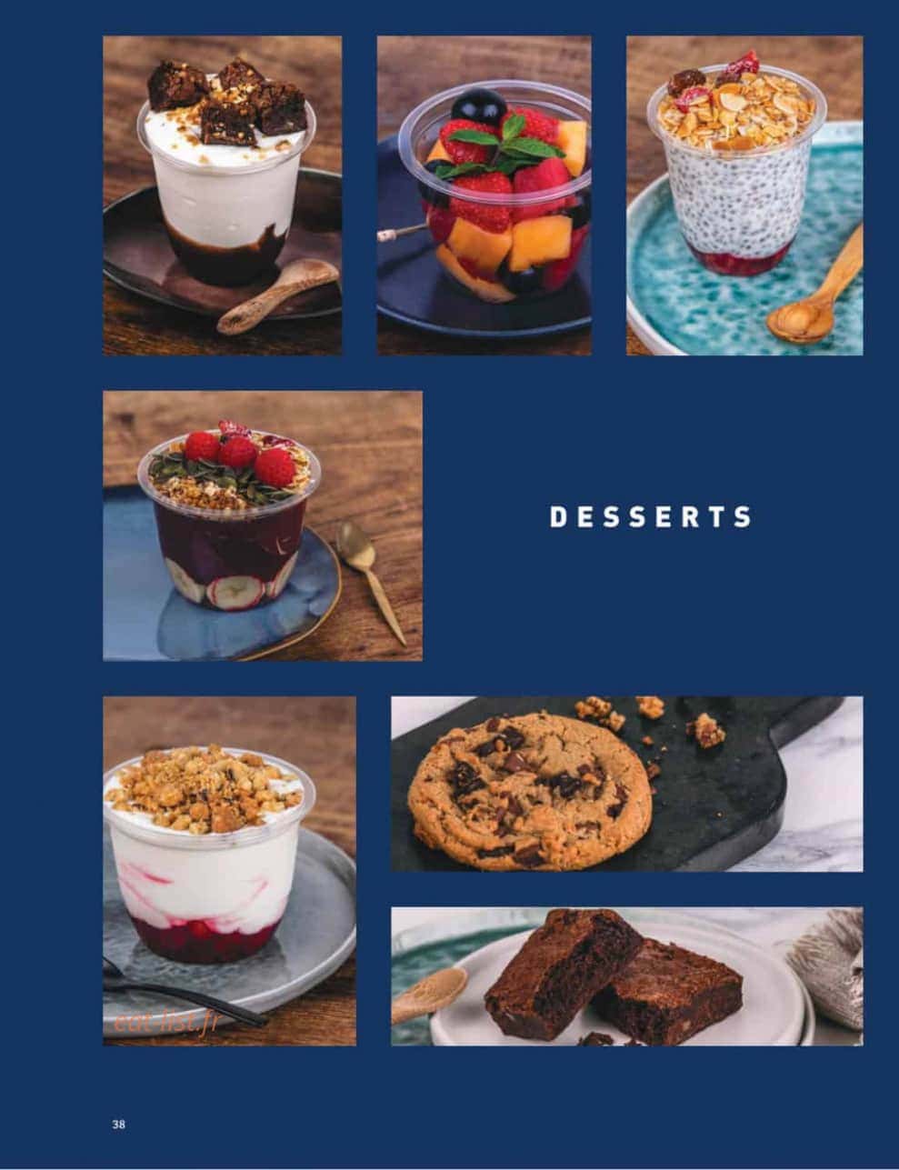 La Famille Finest Lunch — carte page 38