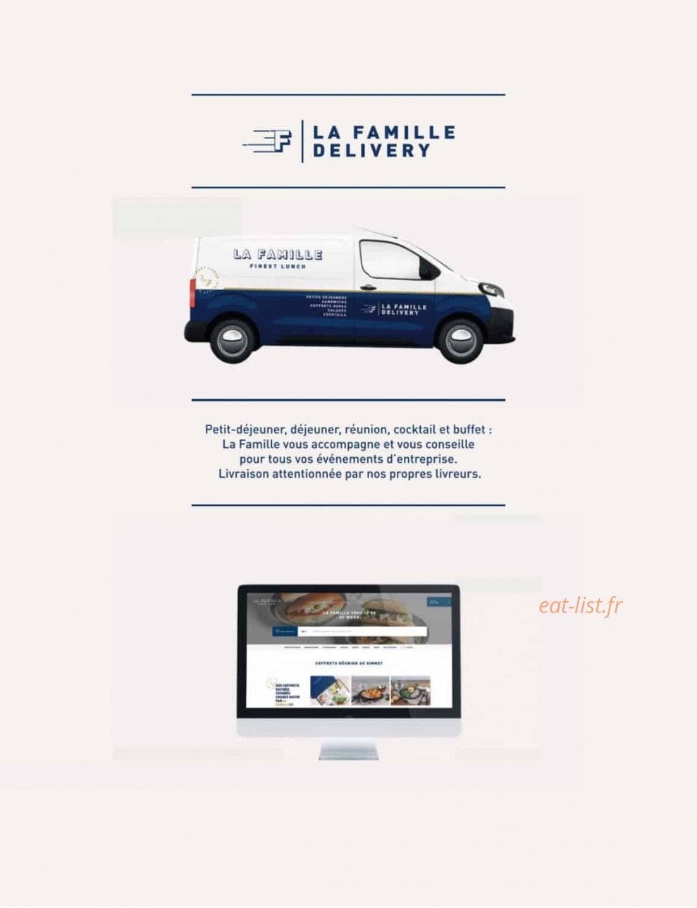 La Famille Finest Lunch — carte page 45