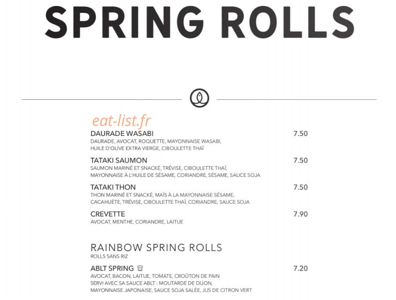 Sushi Shop — carte page 24
