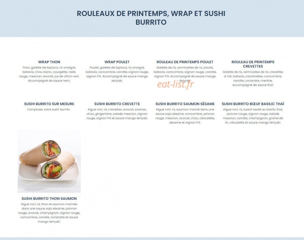 Taobento — carte page 5