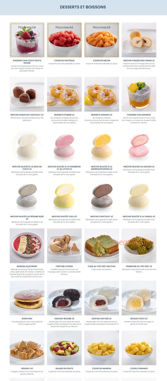 Taobento — carte page 6