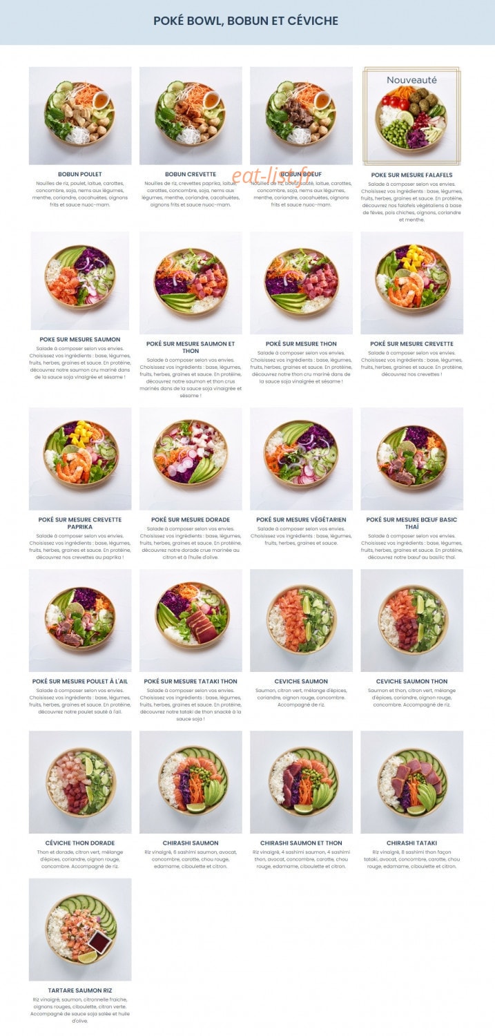 Taobento — carte page 3