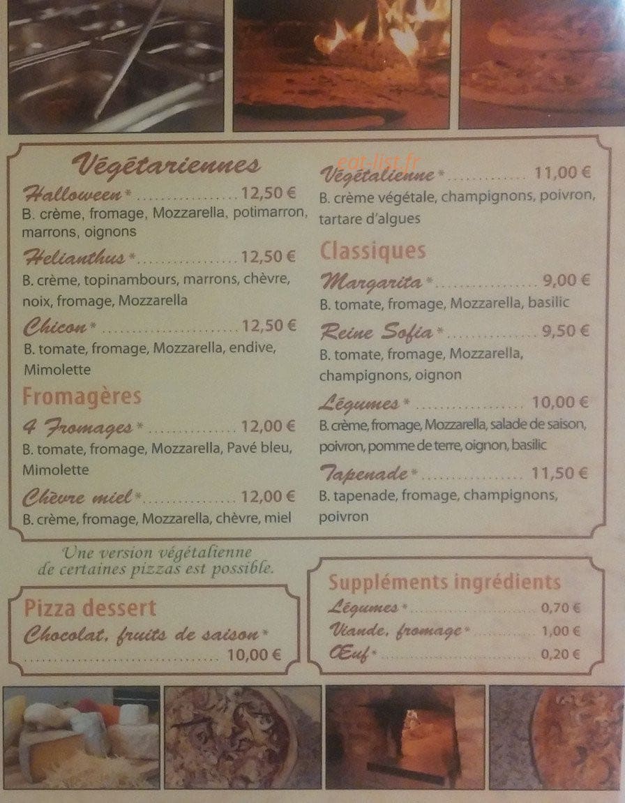 Paillen'four — carte page 2