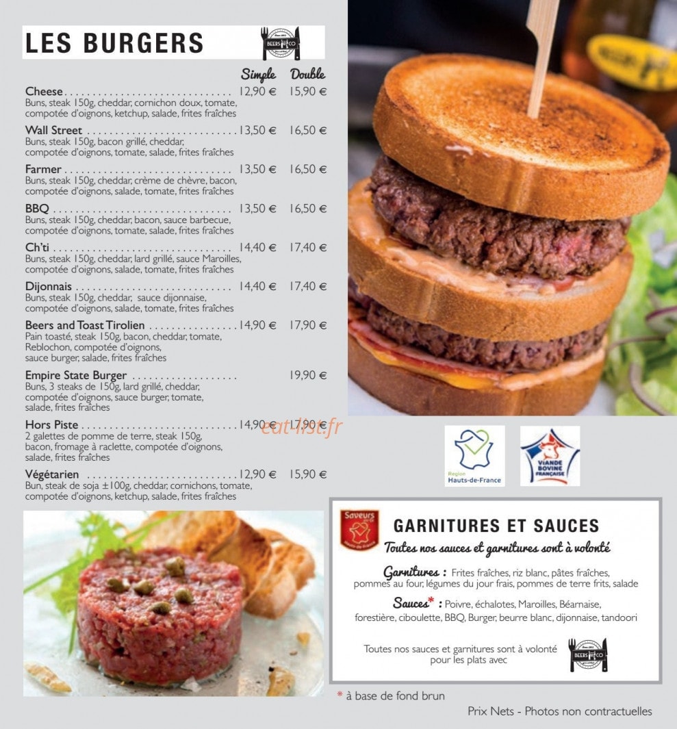 Beers And Co — carte page 9